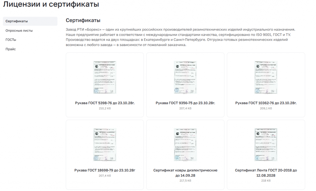 Документация
