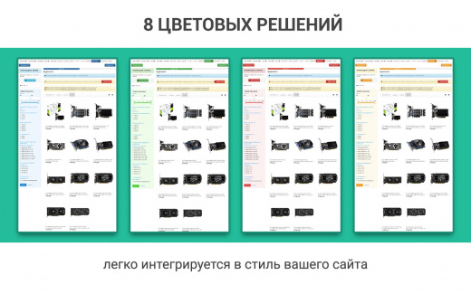 Конфигуратор товаров: ПК, авто, одежды. Пошаговая сборка